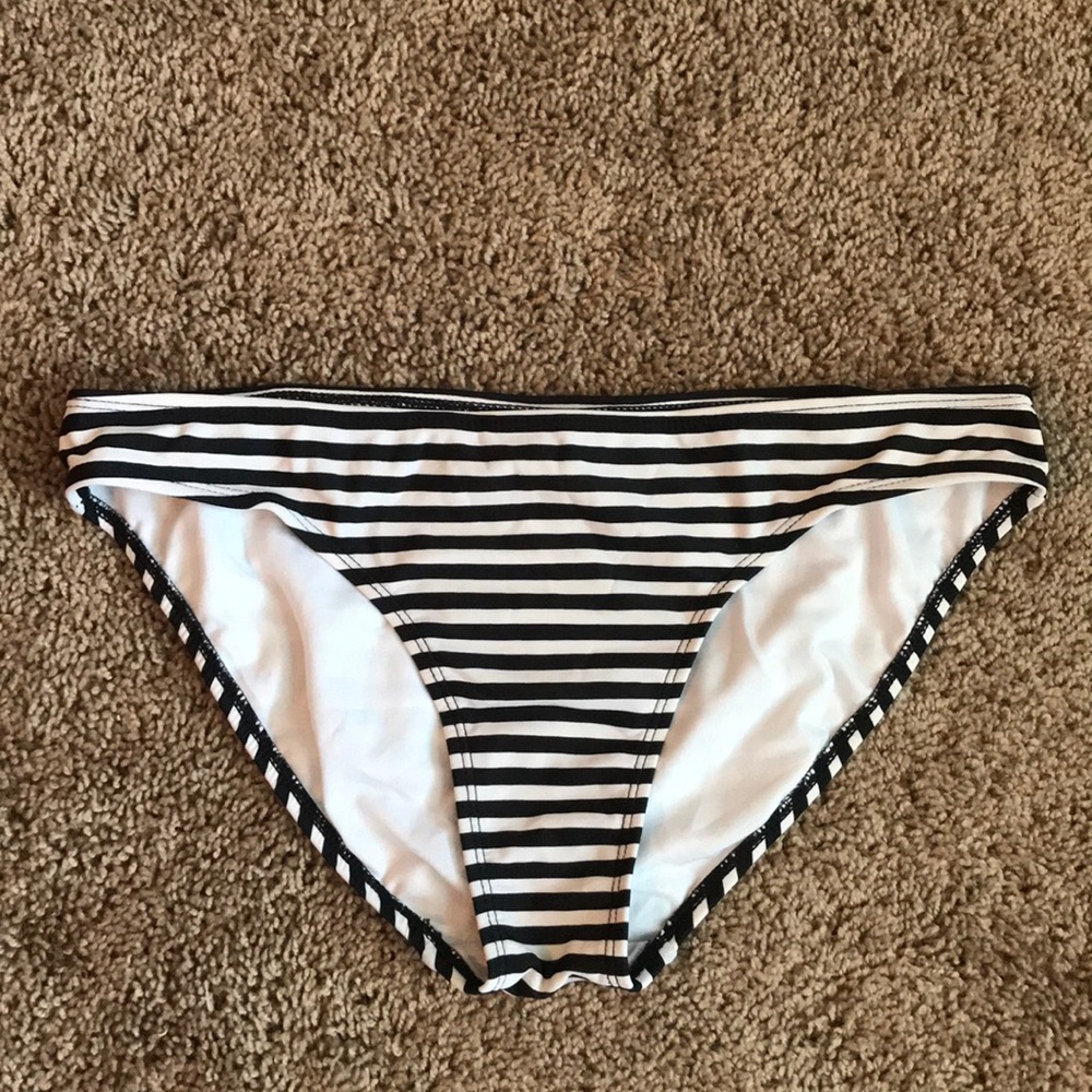 Black and White Bikini Bottom
